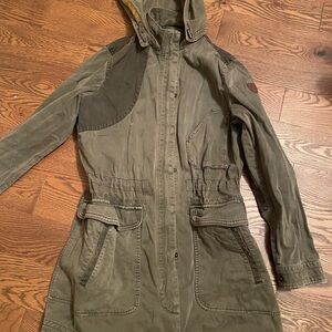 Roots Khaki Utility Jacket for Women